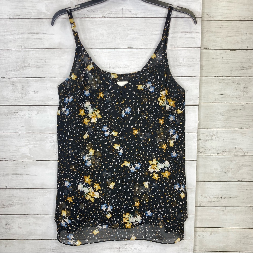 CABI Floral Print Top Size Small